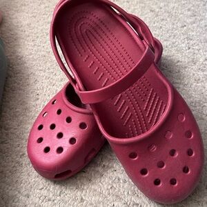 Brand new never worn Mary Jane Crocs